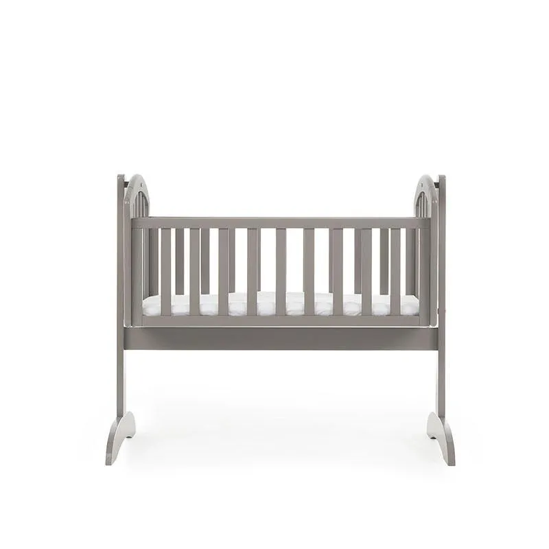 Sophie Swinging Crib - Taupe Grey