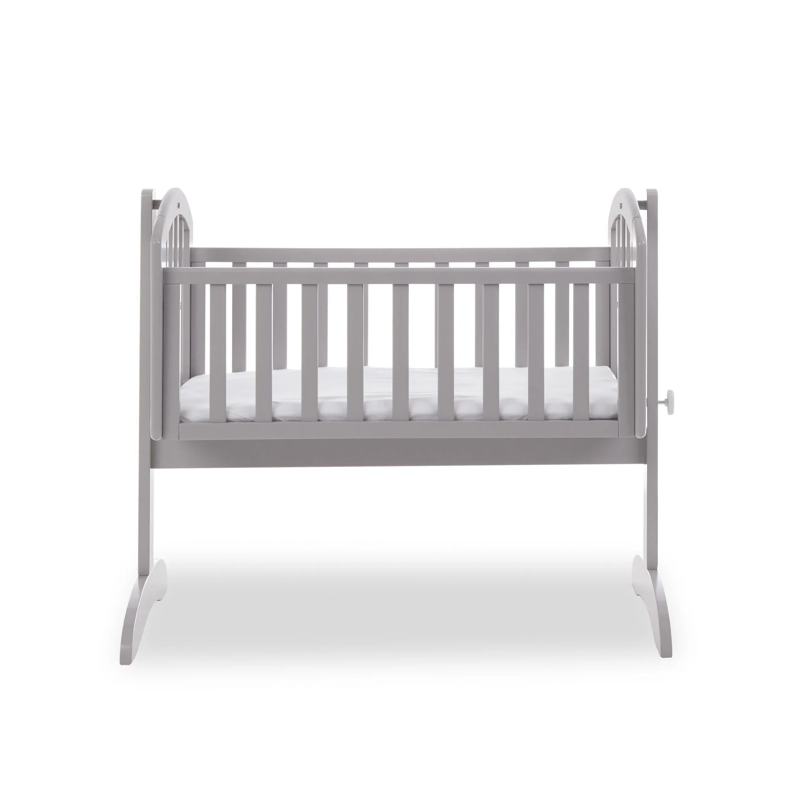 Sophie Swinging Crib - Warm Grey