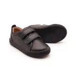 SP25 Old Soles Big Tot All Black Double Velcro Sneaker