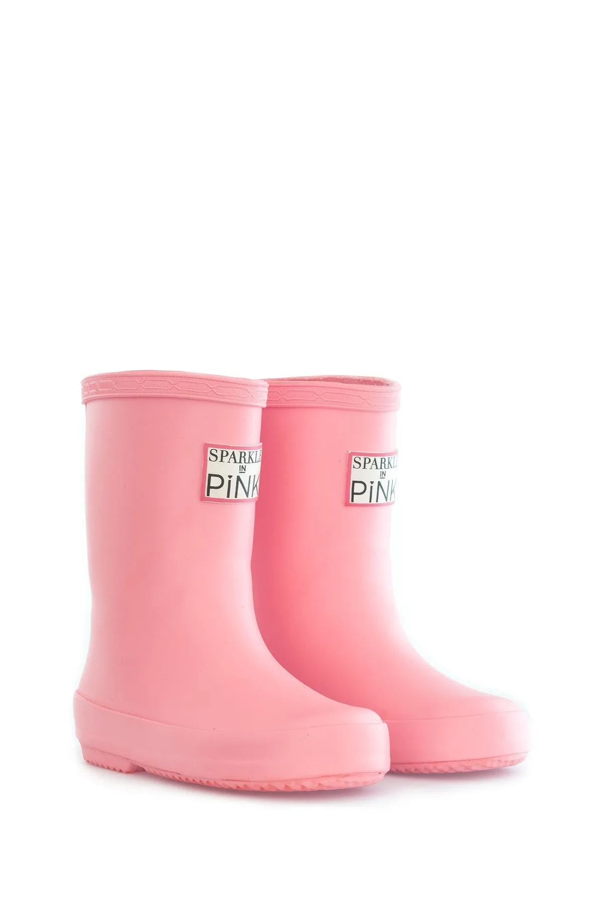 Sparkle In Pink Premium Solid Color Boots