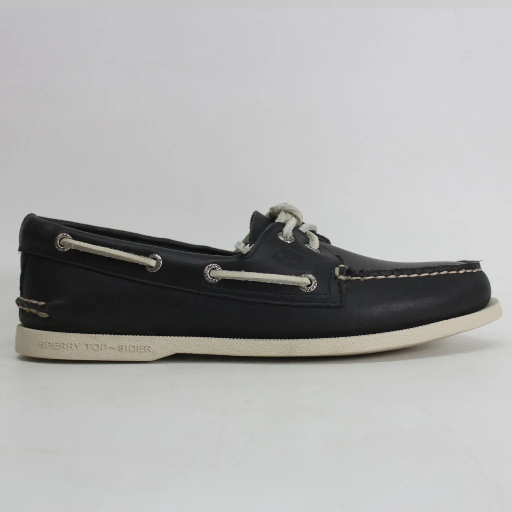 Sperry Mens Shoes Authentic Original 2-Eye Casual Lace-Up Low-Profile Leather - UK 7.5