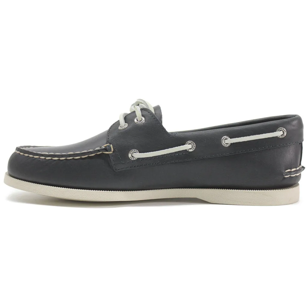 Sperry Mens Shoes Authentic Original 2-Eye Casual Lace-Up Low-Profile Leather - UK 7.5