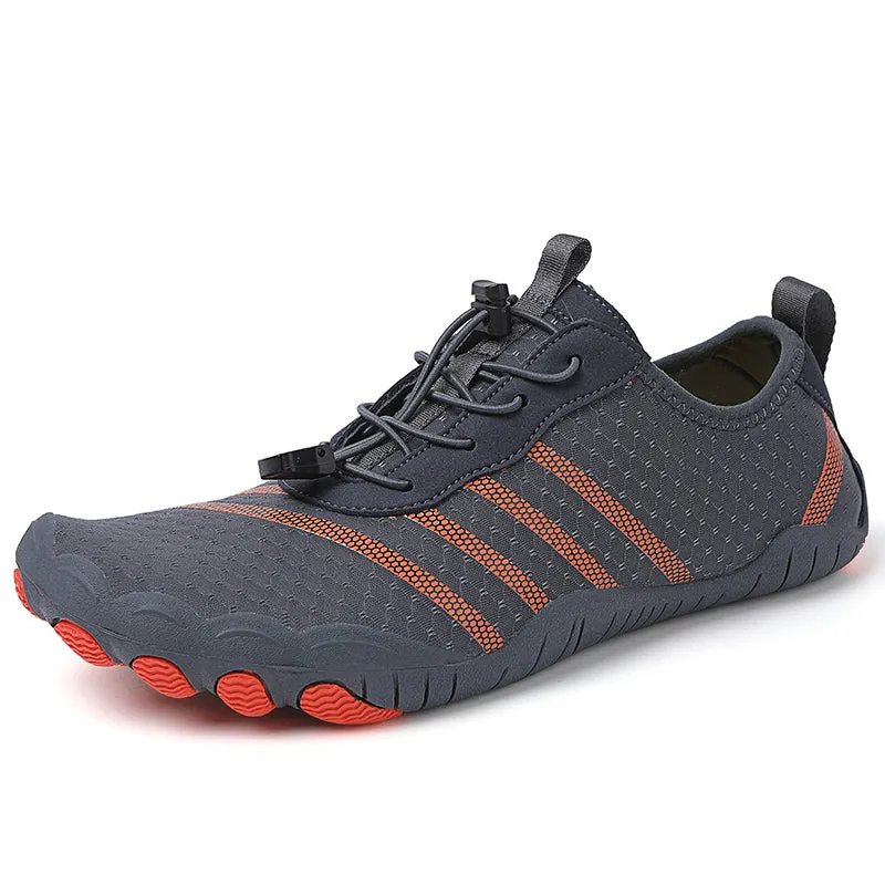 Summer Breathable Water Shoes Aqua Shoes Lightweight Sporty Barefoot Shoes Non-Slip Outdoor Walking Minimalist (Unisex)