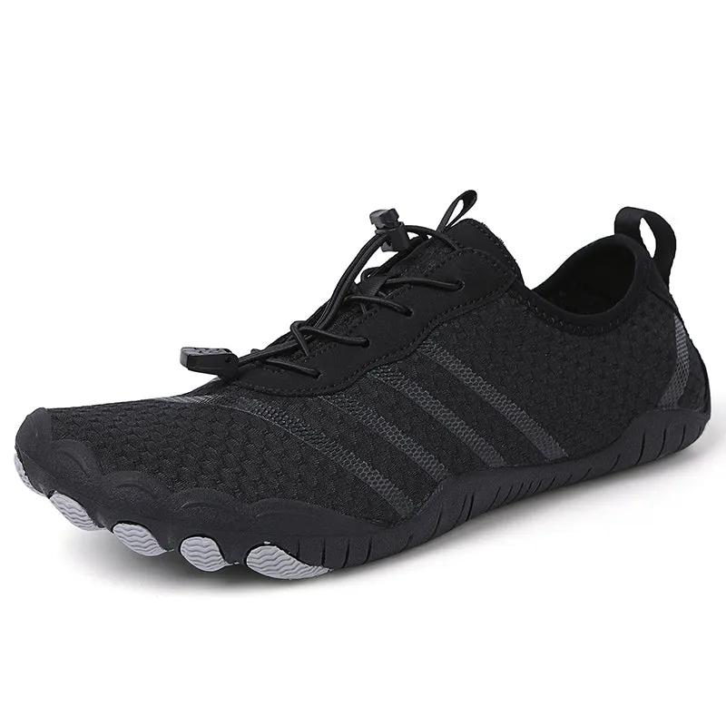 Summer Breathable Water Shoes Aqua Shoes Lightweight Sporty Barefoot Shoes Non-Slip Outdoor Walking Minimalist (Unisex)