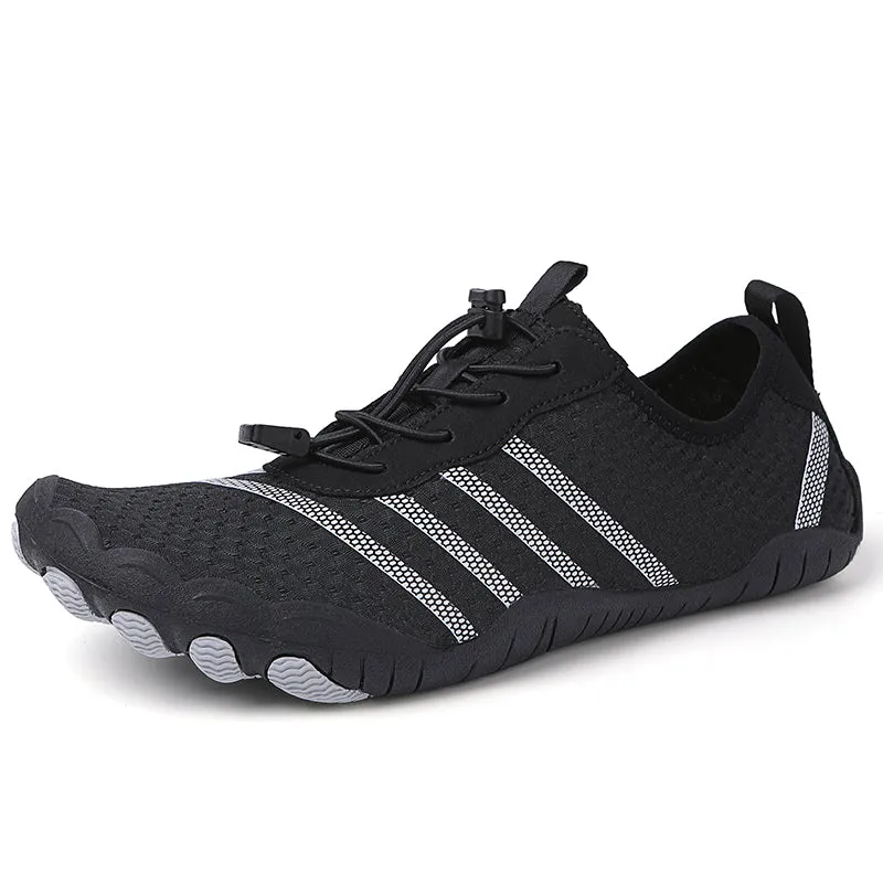 Summer Breathable Water Shoes Aqua Shoes Lightweight Sporty Barefoot Shoes Non-Slip Outdoor Walking Minimalist (Unisex)