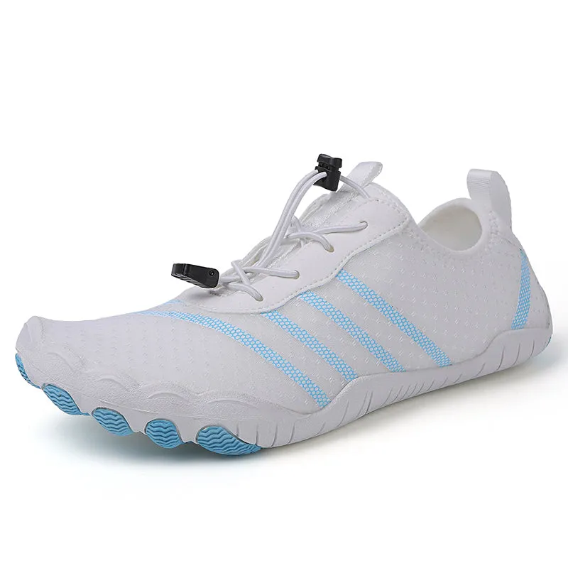 Summer Breathable Water Shoes Aqua Shoes Lightweight Sporty Barefoot Shoes Non-Slip Outdoor Walking Minimalist (Unisex)