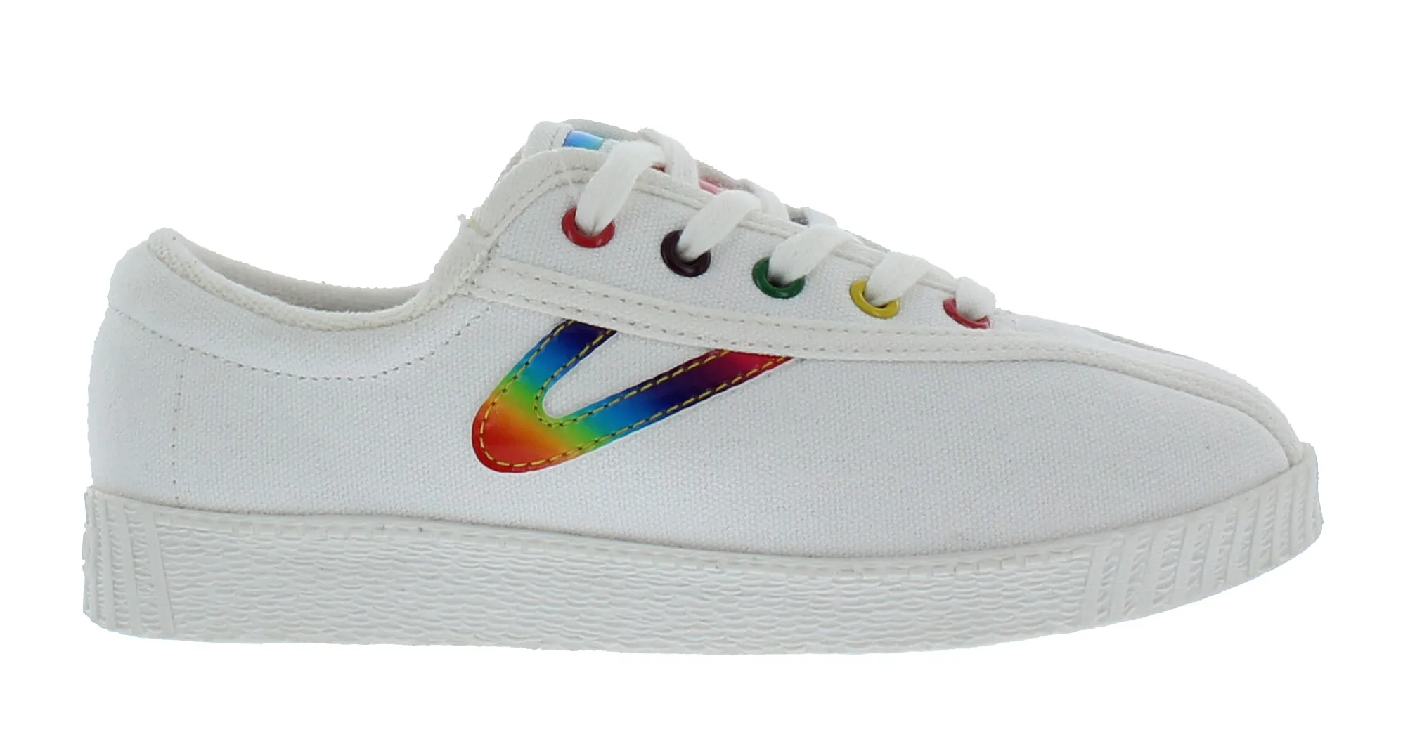 Tretorn Children's Canvas Sneakers Rainbow