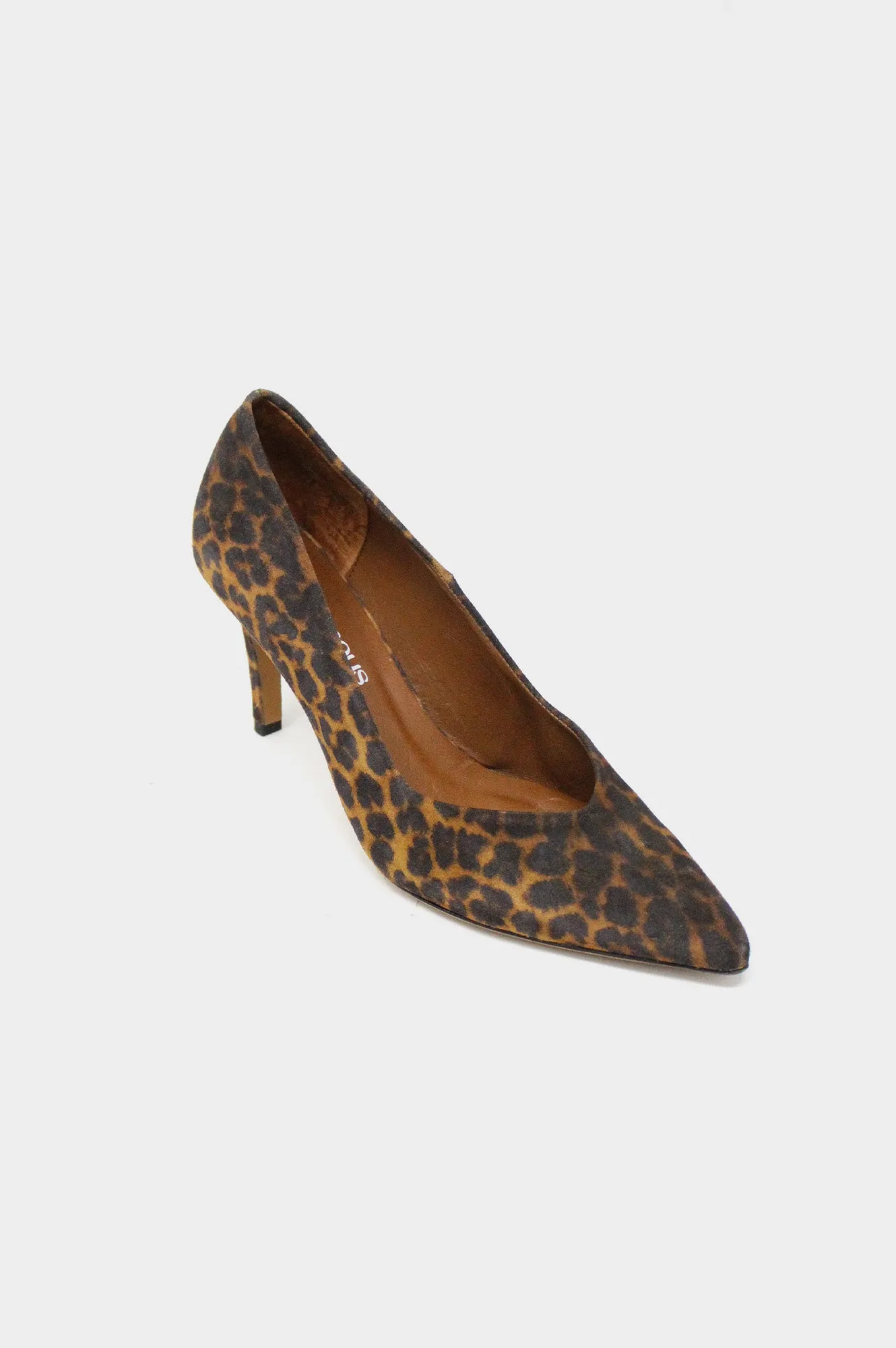 Trini Mid Heel Pump | Leopard