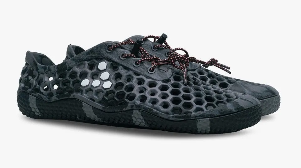 Vivobarefoot Men's Ultra III Bloom Obsidian Grey