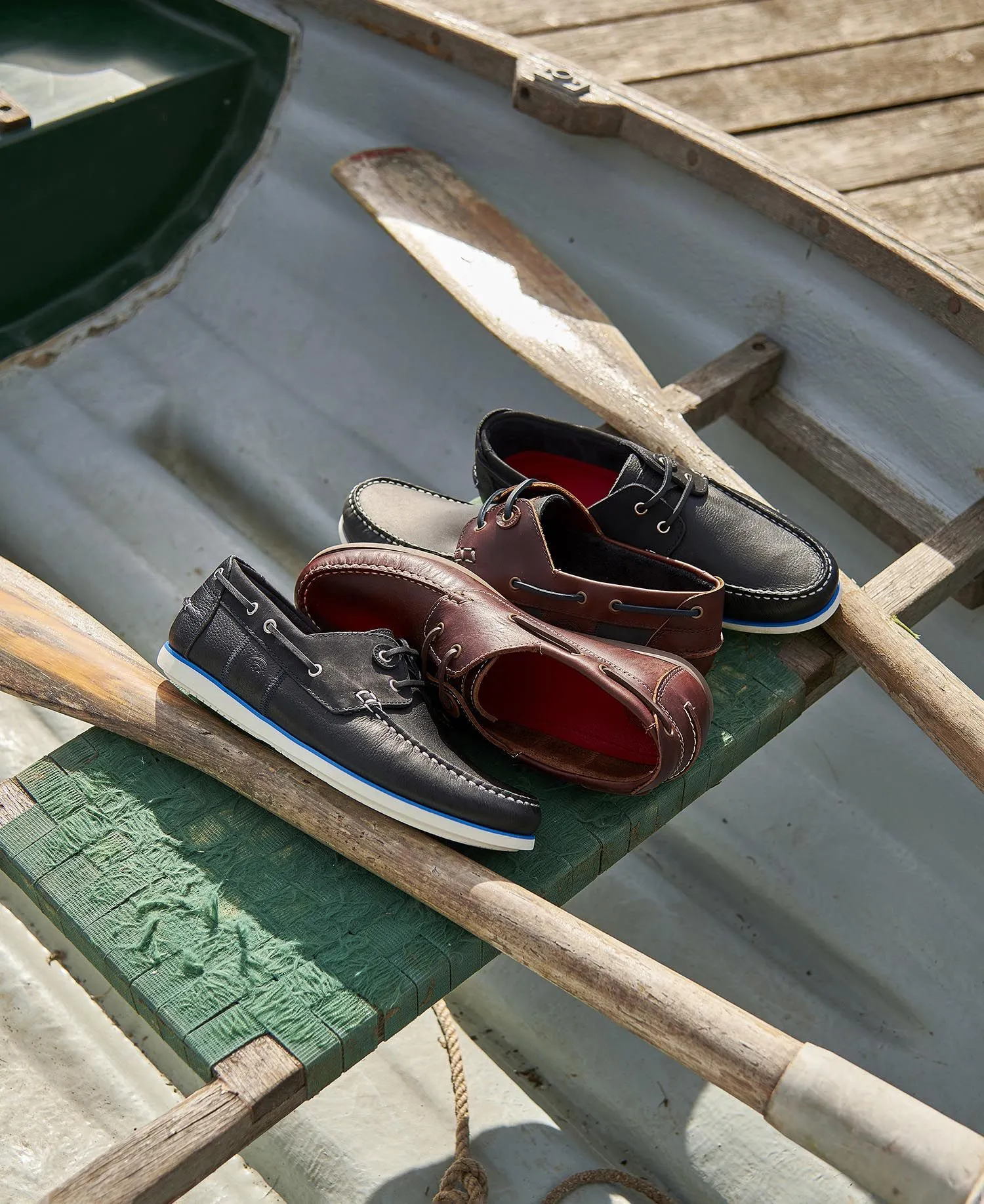 Wake Boat Shoes - Mahogany