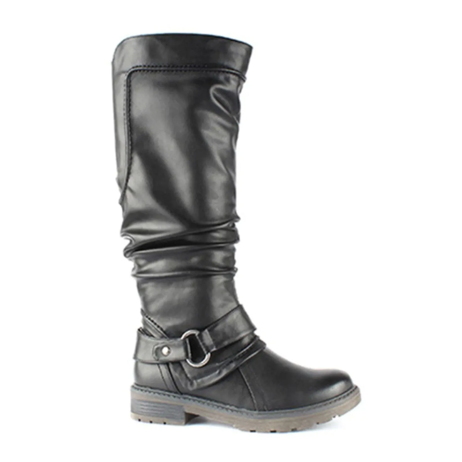 Wanderlust Fiona Wide Tall Boot (Women) - Black