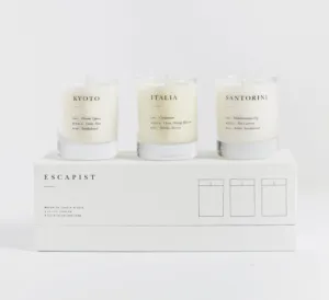 Warm Escapist Votive Set