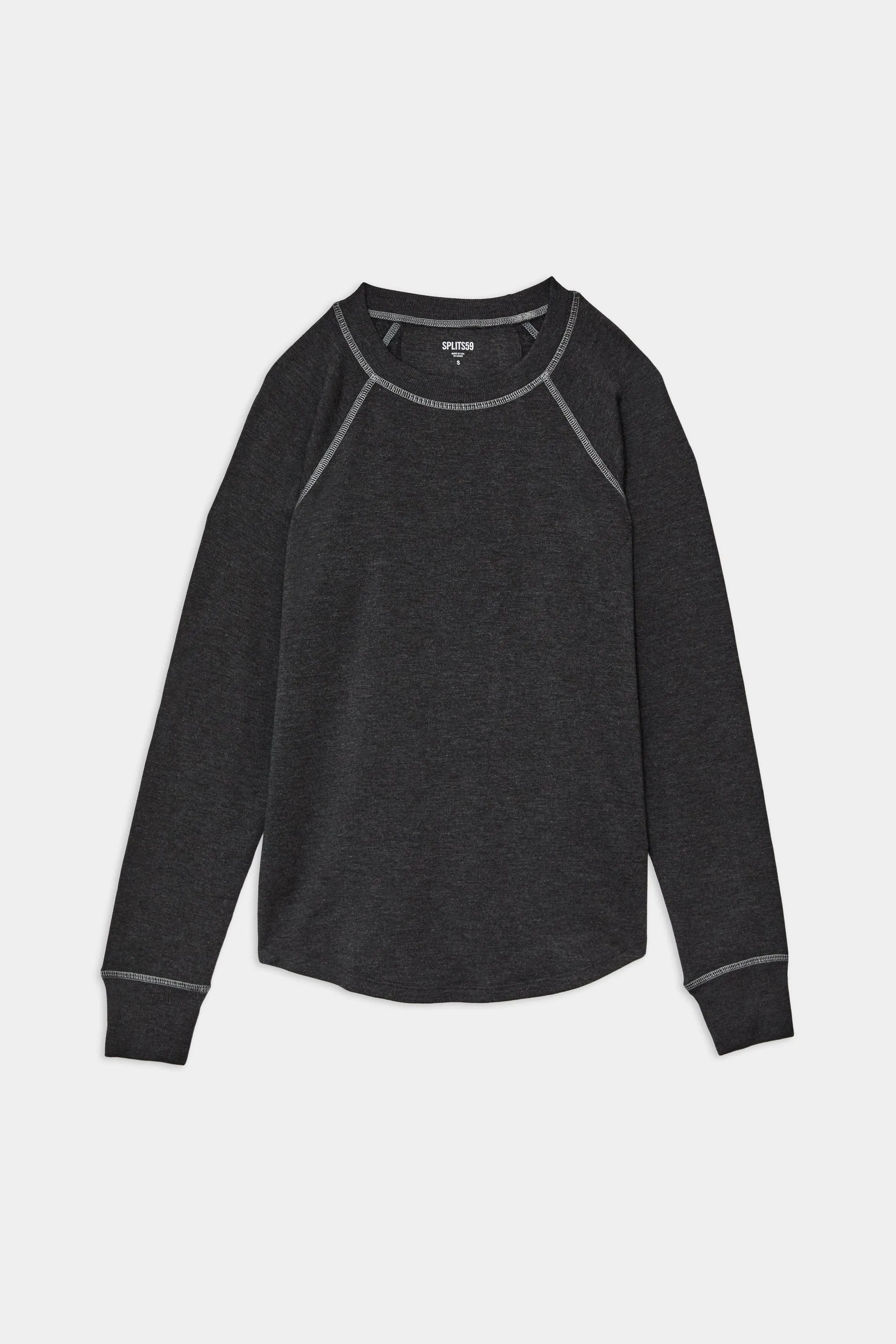 Warm Up Fleece Sweatshirt, Dark H. Grey