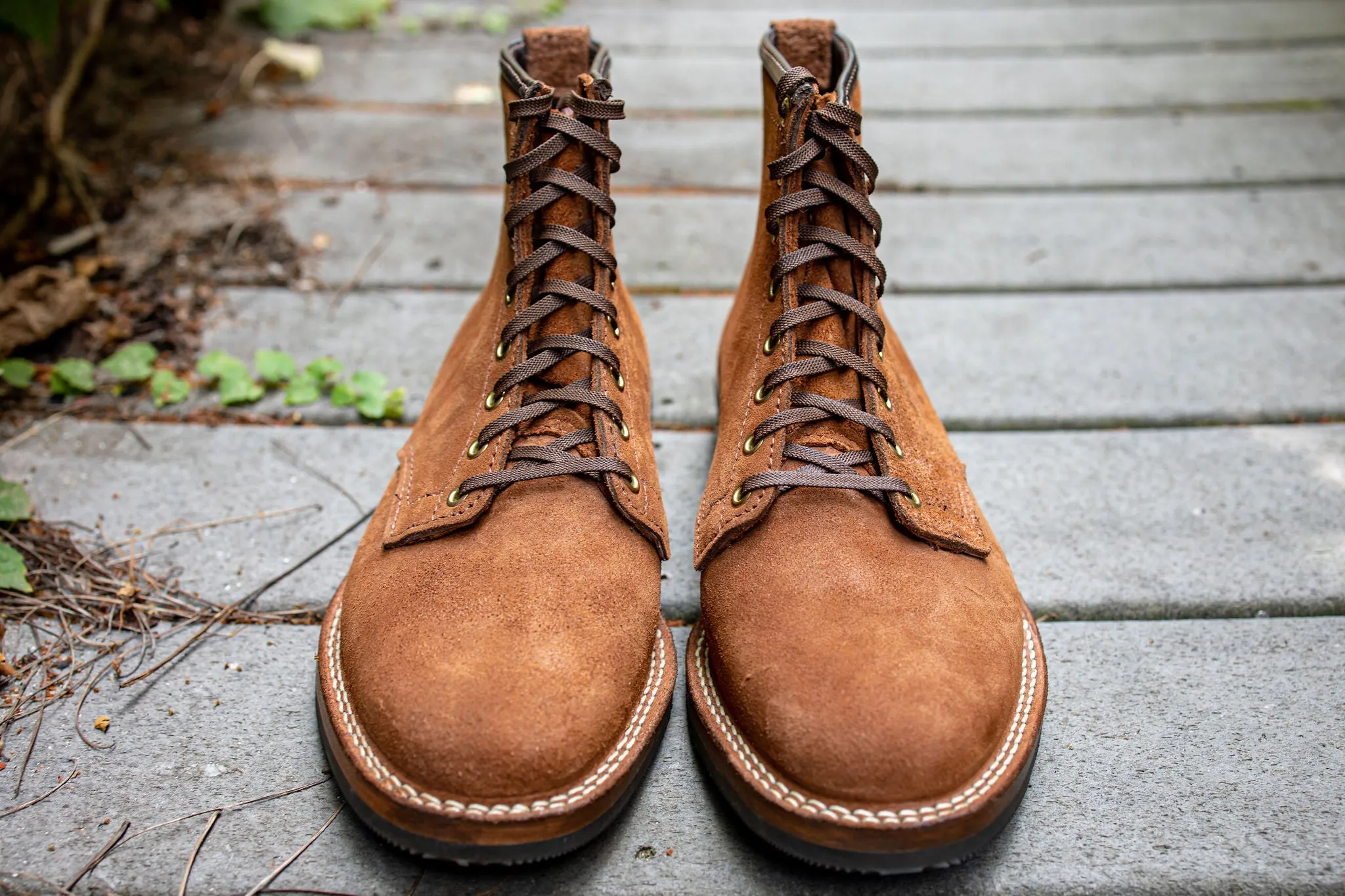 Wesco Boots Johannes - 7" Brown Oil Tan Roughout