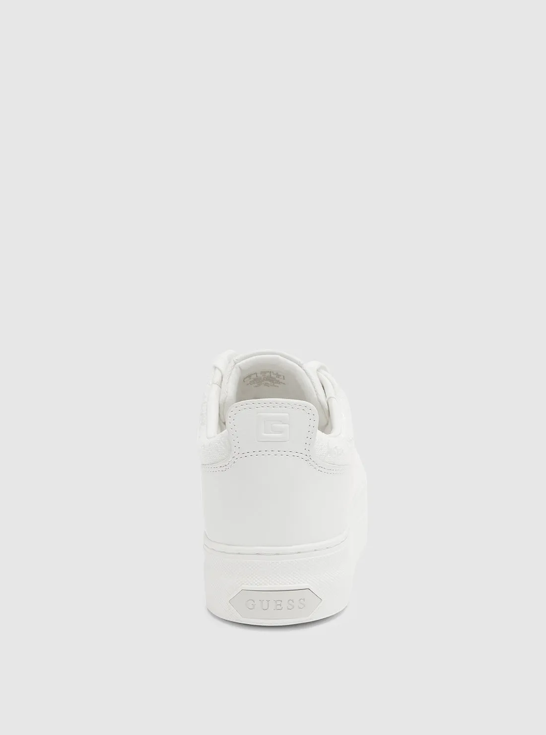 White Logo Giaa Low-Top Sneakers