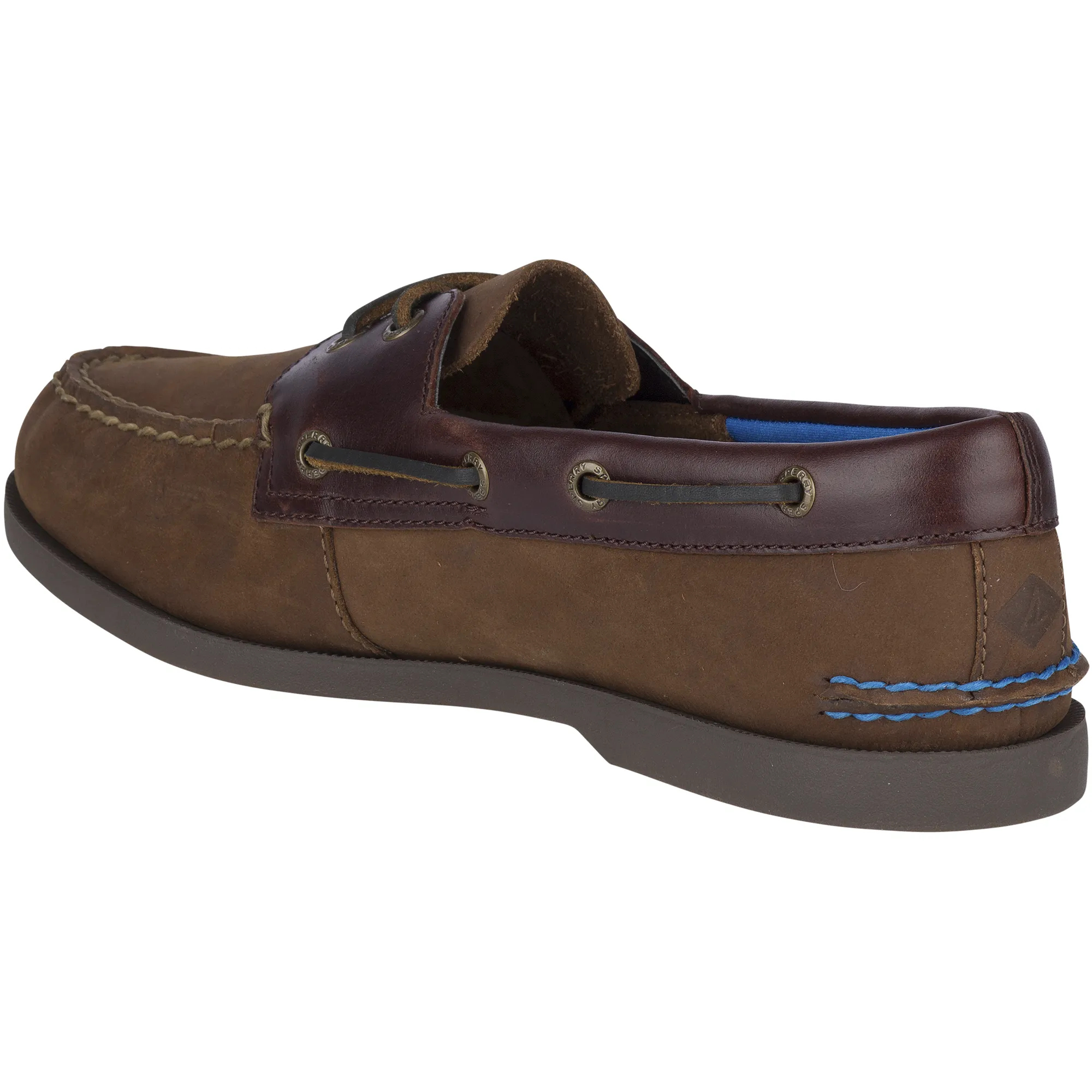 Women's Authentic Original Plush Brown/Buc Brown Boat Shoe (STL19264)