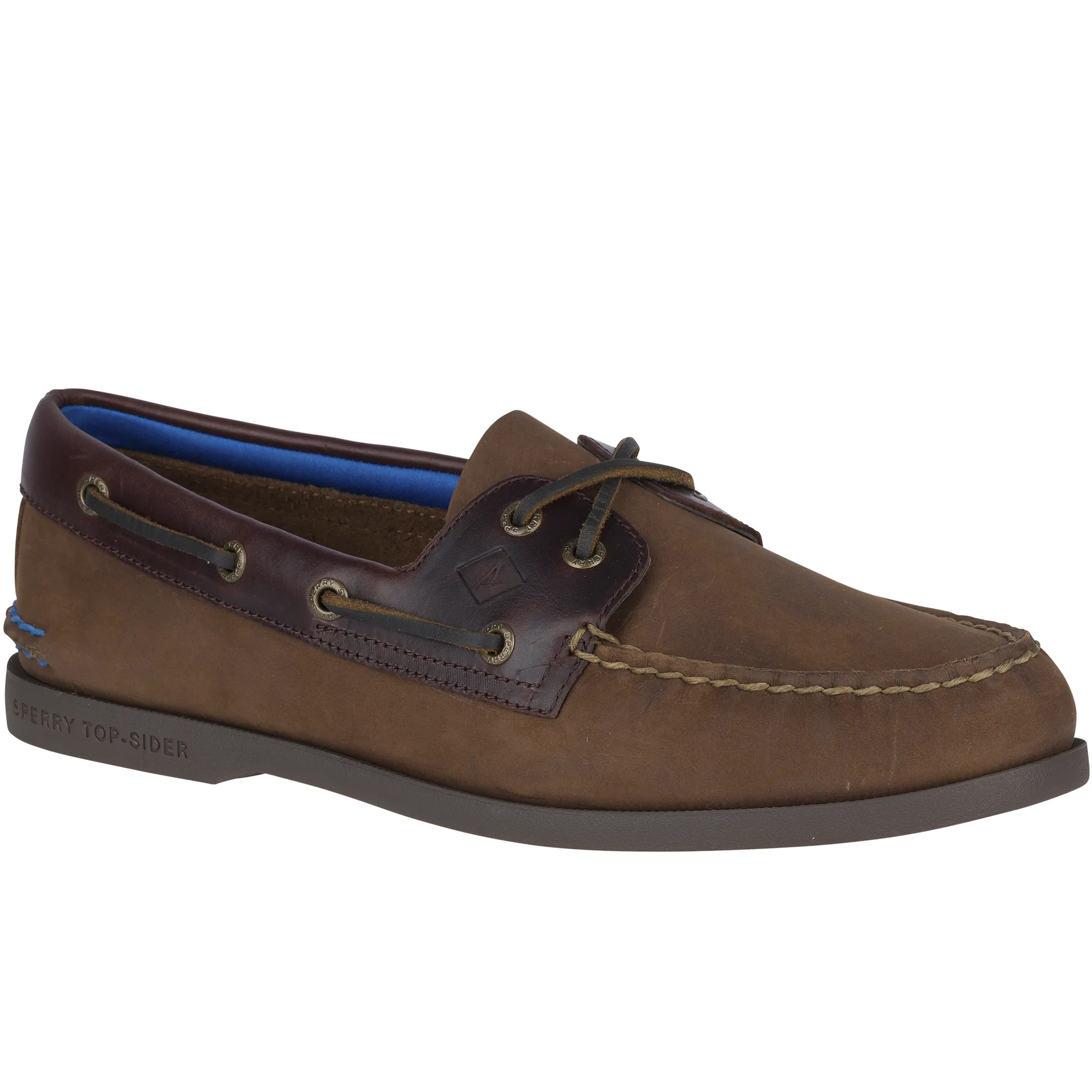 Women's Authentic Original Plush Brown/Buc Brown Boat Shoe (STL19264)