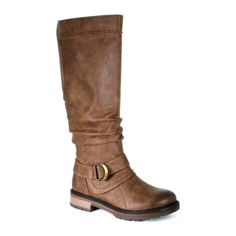 Women's Fiona-3 Tall Boot Dark Tan