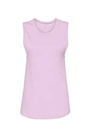 Women's Lilac Muscle Tank Top