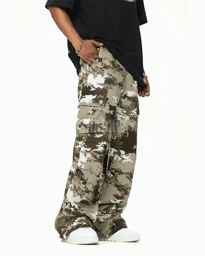 Y2k Camo Pants